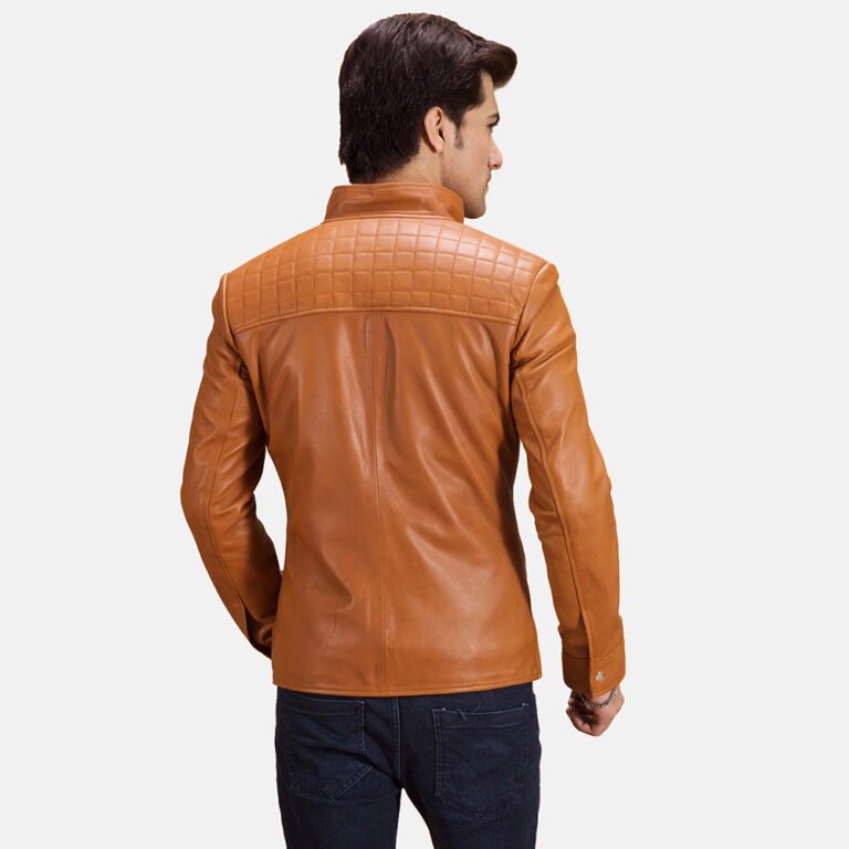 Tan-High-Collar-Jacket-Zoom-3-1491403226026