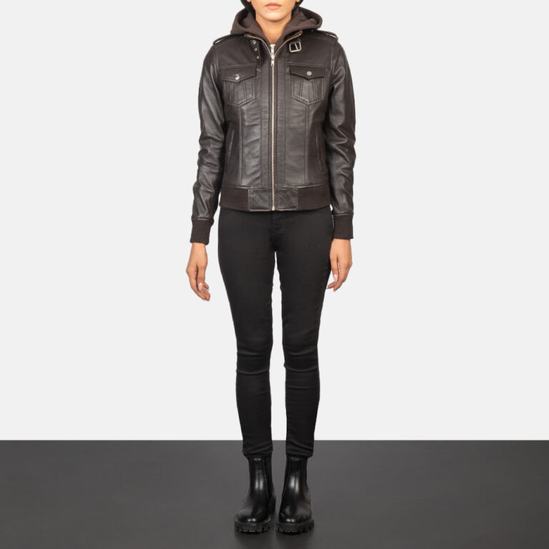 Women's+Roslyn+Brown+Hooded+Leather+Bomber+Jacket+Full+Length-2-1652193073772
