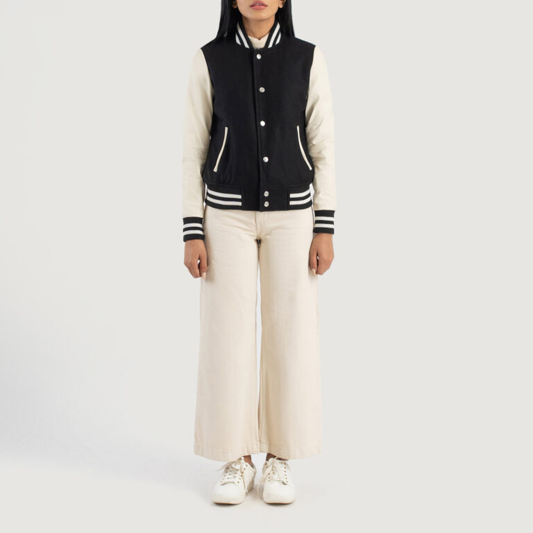 Women's+Savant+Black+&+White+Hybrid+Varsity+Jacket+Full+Length-2-1686936237317