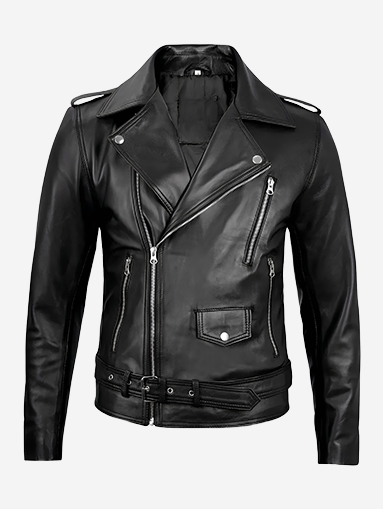 Brave the Dark 2025 Nathan Williams Black Leather Jacket