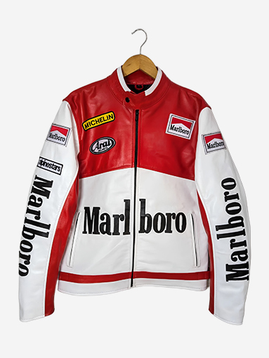 Marlboro Motorcycle Leather Jacket