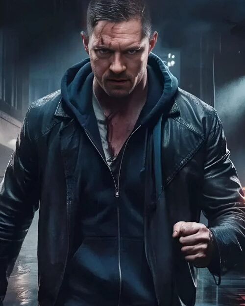 Tom Hardy HAVOC 2025 Leather Jacket