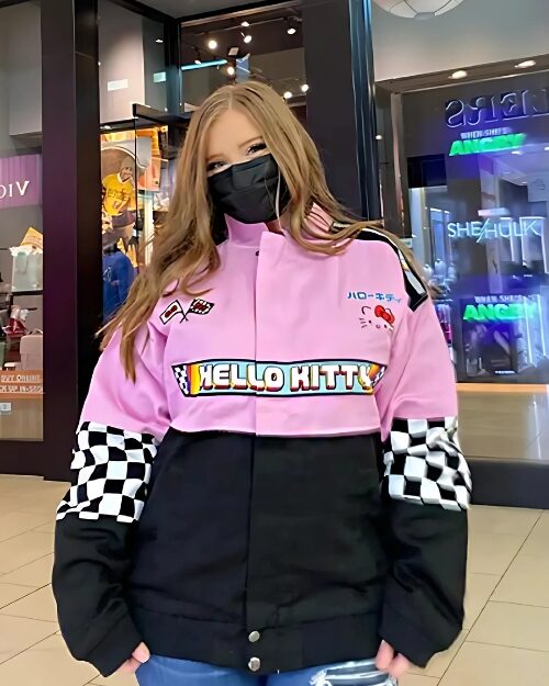 Hello Kitty Pink Racer Jacket