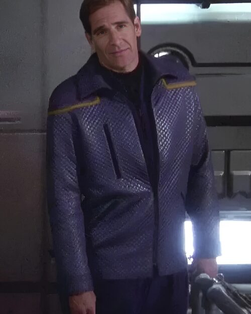 Away Team Star Trek Enterprise S1 Quilted Leather Jacket
