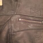 Cafe Racer Men’s Distressed Black Stand Up Collar Leather Jacket