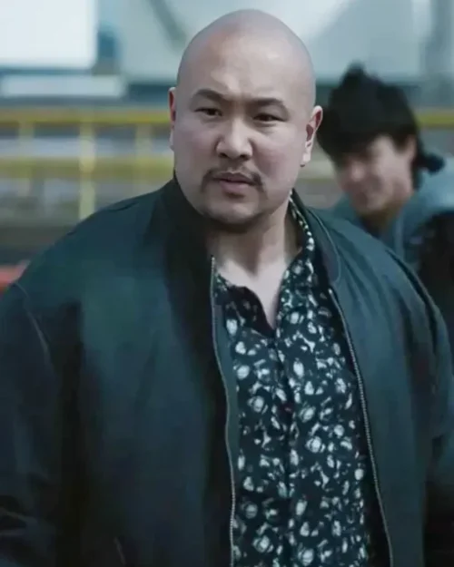 Kraven The Hunter Jon Xue Zhang Black Bomber Jacket