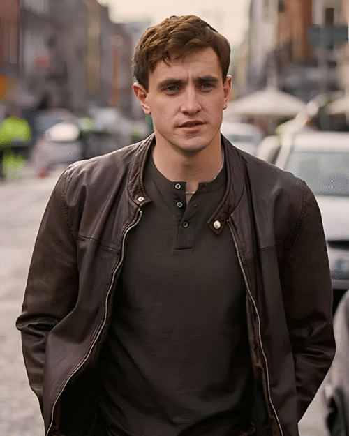 Normal People Connell Brown Leather Jacket