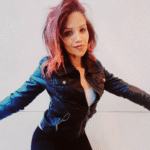 The Life List 2025 Sofia Carson Leather Black Jacket