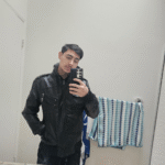 Olivia Black Real Leather Jacket With Hood