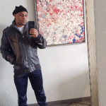 Olivia Black Real Leather Jacket With Hood