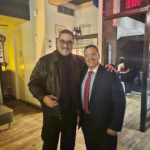 Men’s Oversized Black Leather Jacket