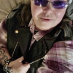 Abigail Sammy Black Leather Vest