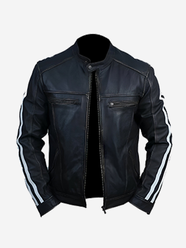 Leon Kennedy Resident Evil Real Leather Jacket
