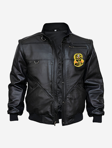 Cobra Kai Dark Leather Jacket