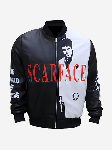 Scarface Tony Montana Real Leather Jacket