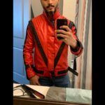 Thriller Red PU Leather Jacket | Premium Costume Jacket for Halloween