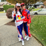 Talladega Nights Ricky Bobby Old Spice Leather Jacket