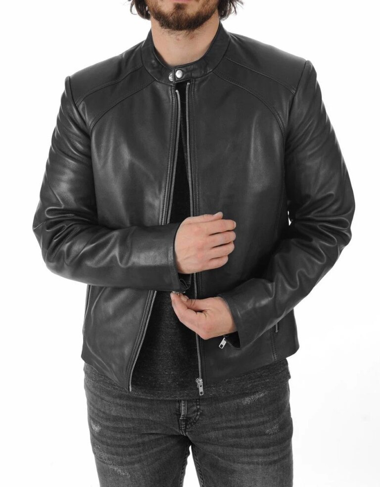 Bullet-Black-Leather-Biker-Jacket-2