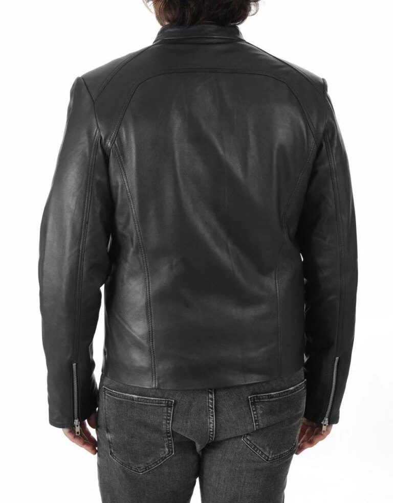 Bullet-Black-Leather-Biker-Jacket-3