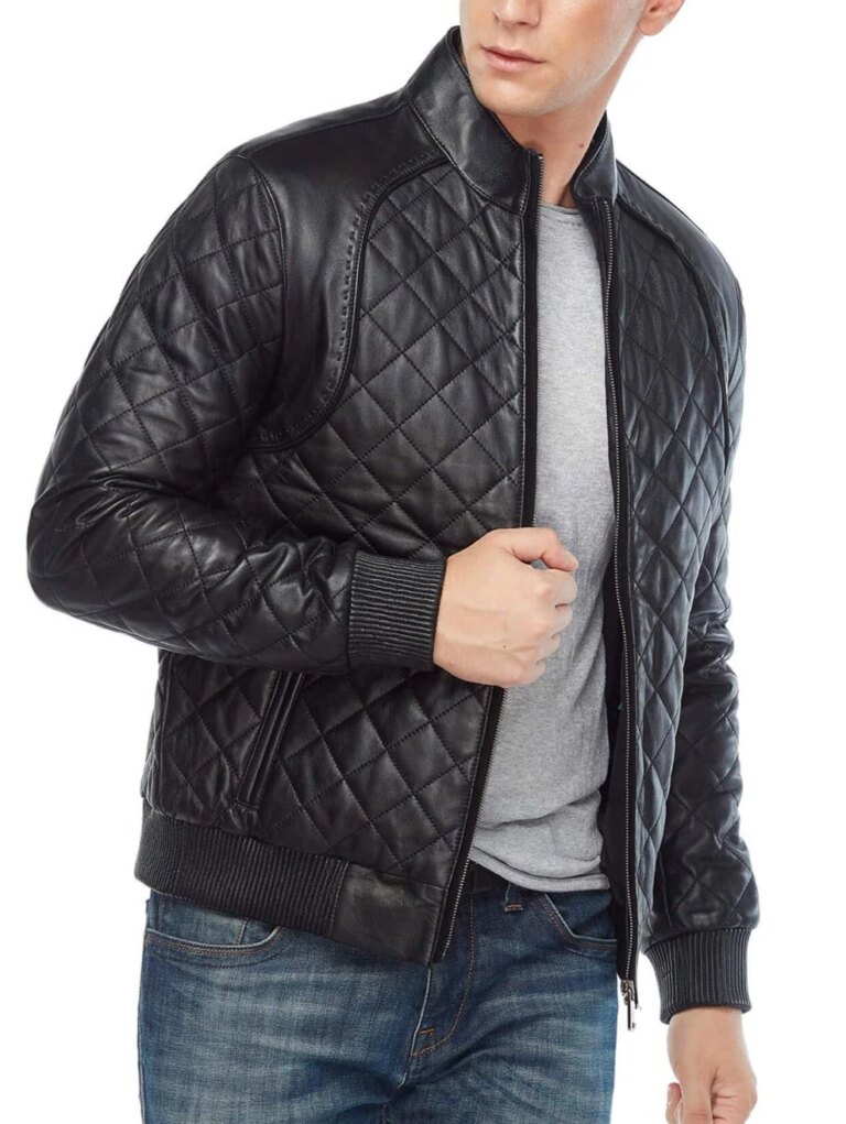 Catalyst-Black-Leather-Bomber-Jacket-4