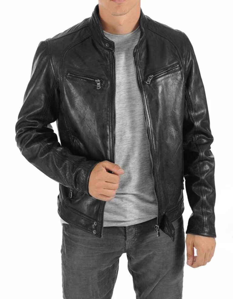 Echo-Black-Leather-Biker-Jacket-2