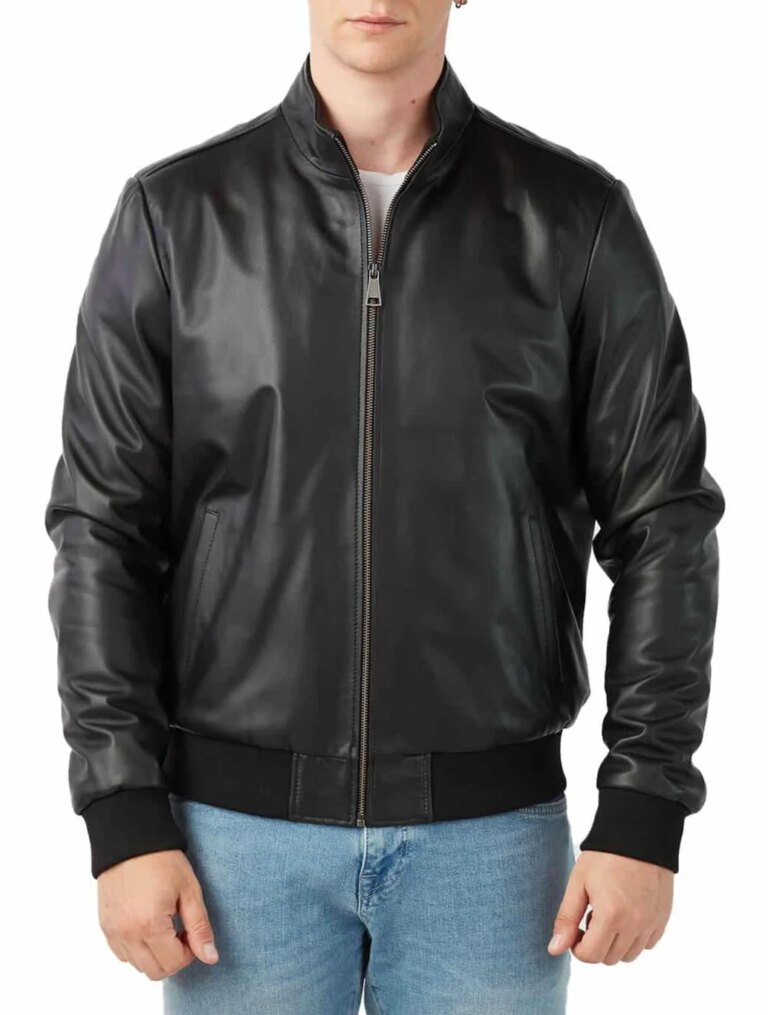 Genesis-Black-Leather-Bomber-Jacket-5