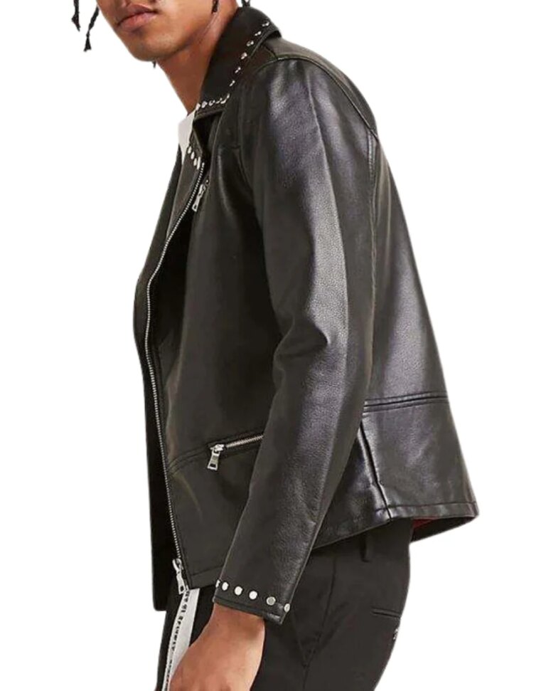 Men_sCarismaBlackStuddedBikerLeatherJacketside