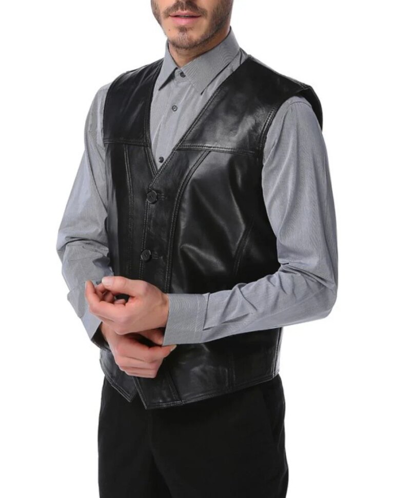 Men_sRapidoBlackLeatherVestside