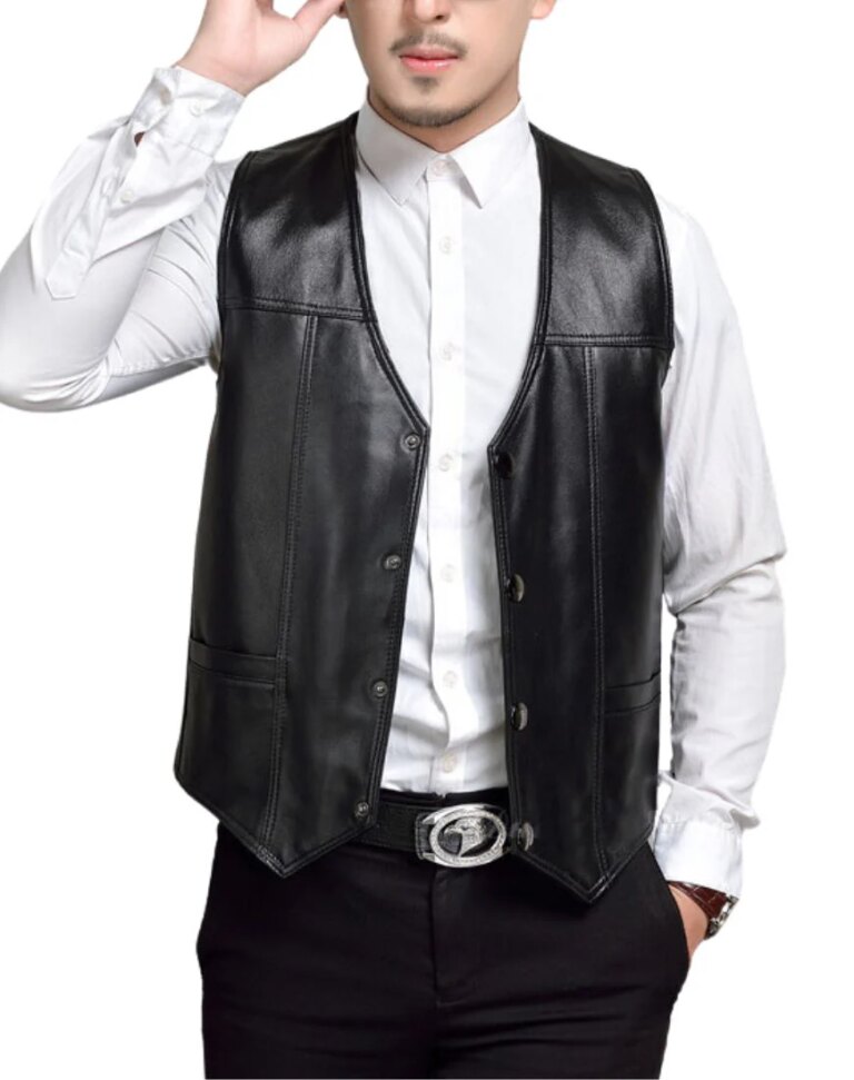 Men_sRioBlackLeatherVestfront1