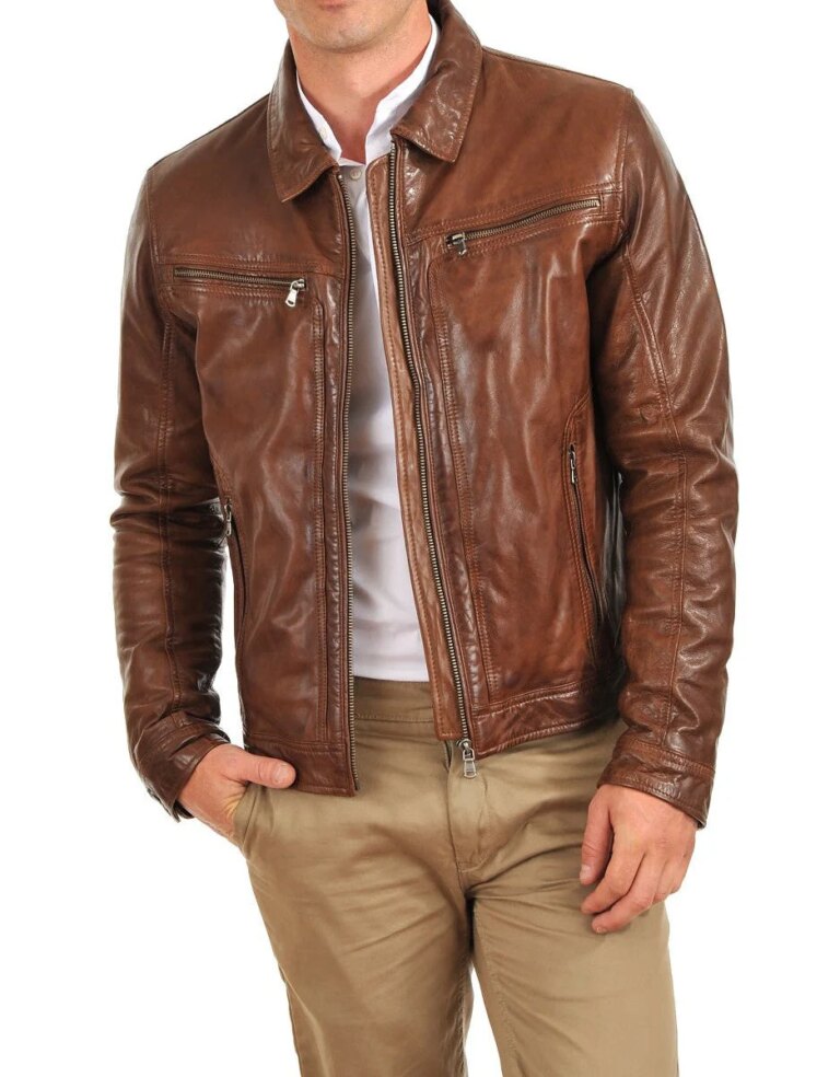 Quantum-Brown-Leather-Biker-Jacket-2
