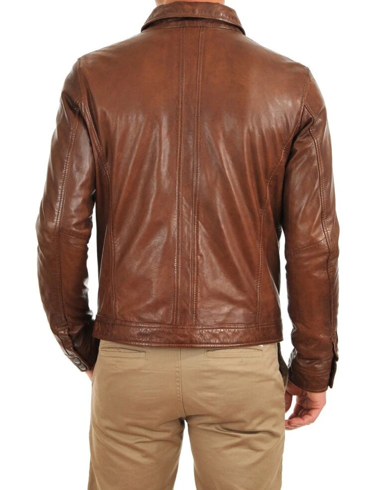 Quantum-Brown-Leather-Biker-Jacket-3