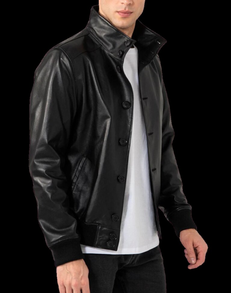 Urbanite-Black-Leather-Bomber-Jacket-3