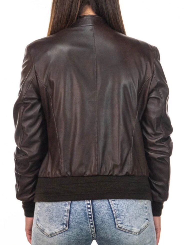 Vesper-Dark-Brown-Leather-Bomber-Jacket-4