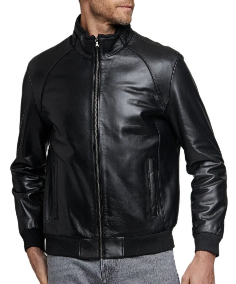 Voyager-Black-Leather-Bomber-Jacket-5