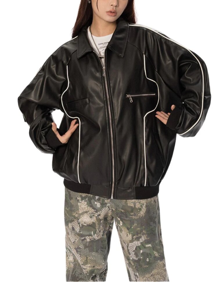 Women_s-Freya-Black-Oversized-Leather-Jacket-front3