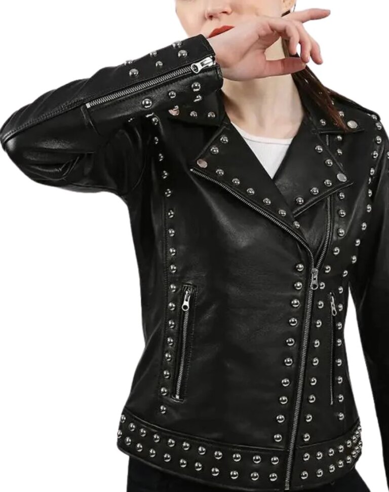 Women_sEleonoraStuddedBlackBikerLeatherJacketside4
