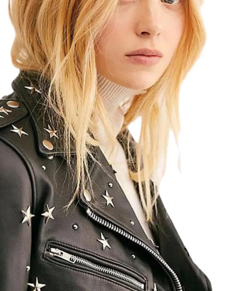 Women_sSienaStuddedBlackBikerLeatherJacketcloseup