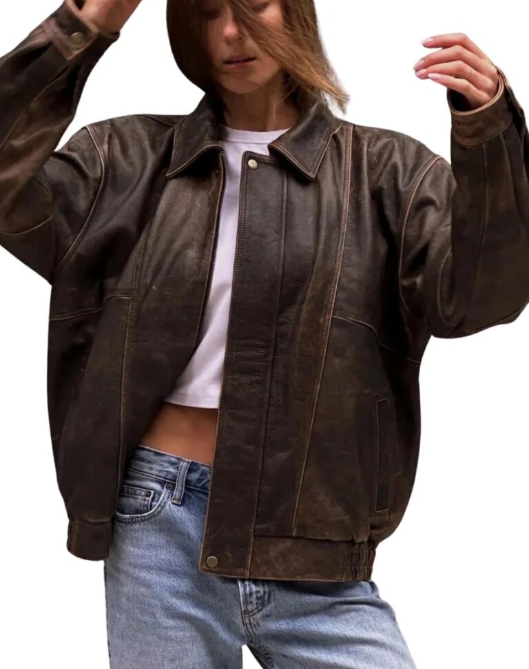 Women_sSolaceVintageBrownBomberLeatherJacketfomt2