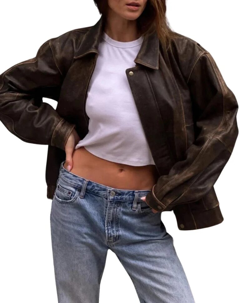 Women_sSolaceVintageBrownBomberLeatherJacketfomt3