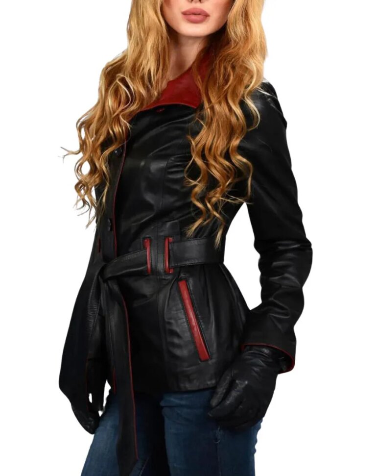 Women_sUnicaBlackLeatherCoatFront1