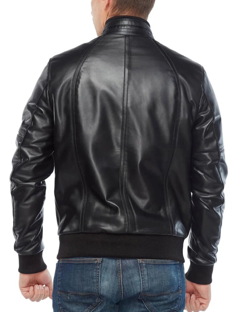 Zenith-Black-Leather-Bomber-Jacket-2